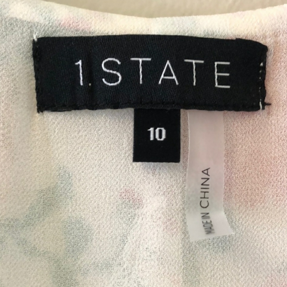 1. State Floral Wrap Dress - Picture 8 of 11